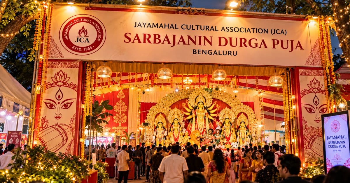 Durga Puja 2026 in Bengaluru: Pandals, Events & Festive Celebrations