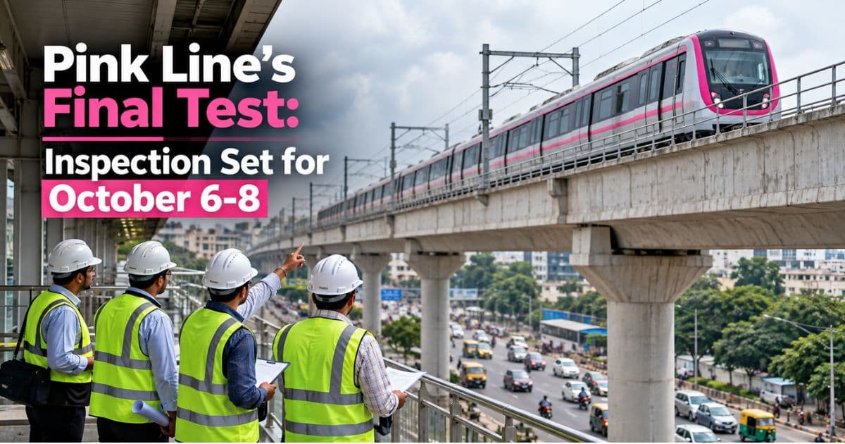 Pink Line's Moment of Truth: CMRS Inspection Fixed for October 6-8