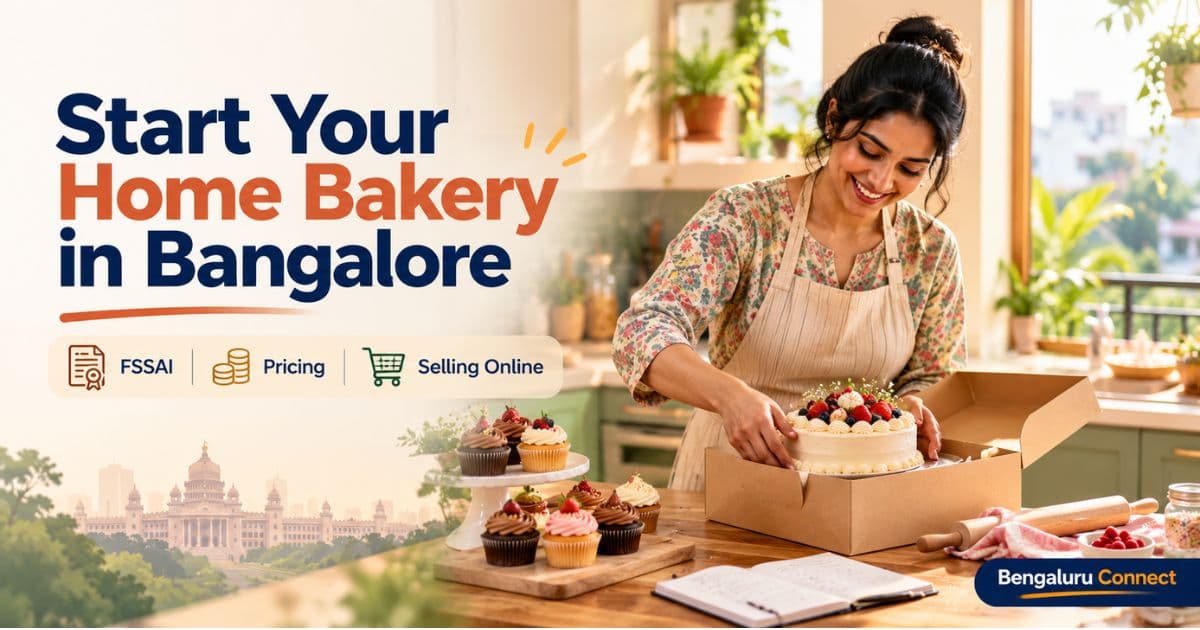 start a home bakery business in Bangalore
