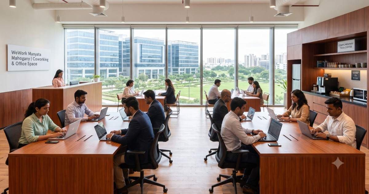 WeWork Manyata Mahogany - Coworking & Office Space in Hebbal